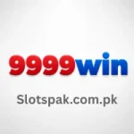 9999Win Game logo with red and blue 3D text on a light gray background