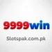 9999Win Game logo with red and blue 3D text on a light gray background